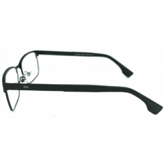 Armação para Óculos Masculino Empório Glasses Preto Fosco Retangular EG4254 C15 56