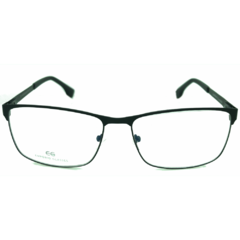 Armação para Óculos Masculino Empório Glasses Preto Fosco Retangular EG4255 C15 62