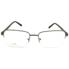 Armação para Óculos Masculino Empório Glasses Preto Retangular EG4144 C15 55