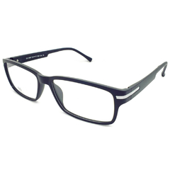 Armação para Óculos Masculino Empório Glasses Preto Retangular EG5507 C15 54
