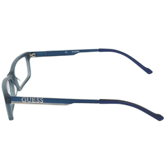 Armação para Óculos Masculino Guess Azul Opala Retangular GU9081 BL 48