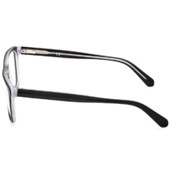 Armação para Óculos Masculino Guess Cinza Fosco/Cristal Retangular GU50071 002 56