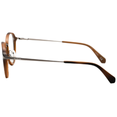 Armação para Óculos Masculino Guess Tartaruga Fosco Redondo GU50040 053 52
