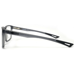 Armação para Óculos Masculino Harley-Davidson Cinza Translúcido Retangular HD0879 020 56