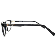 Armação para Óculos Masculino Harley-Davidson Preto Retangular HD0858 001 59