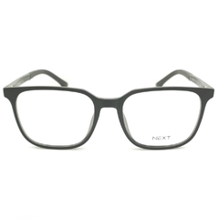 Armação para Óculos Masculino Next Preto Fosco Clip-On N81329 C1 51