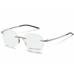 Armação para Óculos Masculino Porsche Design Prata Três Peças P8362 C 51