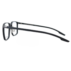 Armação para Óculos Masculino Porsche Design Preto Fosco Retangular P8732 A 55