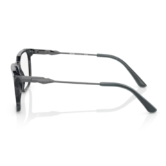Armação para Óculos Masculino Prada Azul Marmorizado Retangular VPR05Z 13F-1O1 55