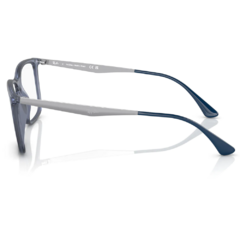 Armação para Óculos Masculino Ray-Ban Azul Cristal Quadrado RB4359VL 8182 57