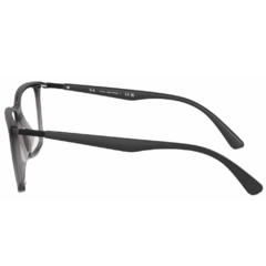 Armação para Óculos Masculino Ray-Ban Cinza Fosco Retangular RB7219L 8275 57
