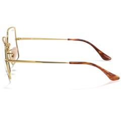 Armação para Óculos Masculino Ray-Ban Dourado Quadrado RB1971-V 2500 54