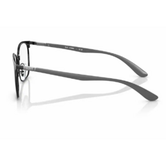 Armação para Óculos Masculino Ray-Ban Preto Fosco Quadrado RB6486 2904 54
