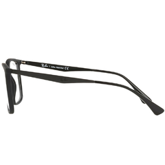 Armação para Óculos Masculino Ray-Ban Preto Fosco Retangular RB4359VL 5196 57