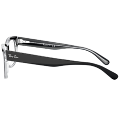Armação para Óculos Masculino Ray-Ban Preto Quadrado/Jeffrey RX5388 2034 53