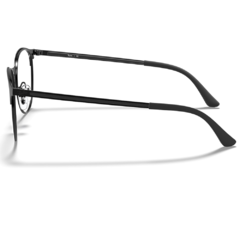 Armação para Óculos Masculino Ray-Ban Preto Round RB6375 2944 53