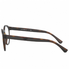 Armação para Óculos Unissex Emporio Armani Tartaruga Fosco Clip-On EA4152 5802/1W 52