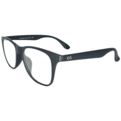 Armação para Óculos Unissex Empório Glasses Preto Fosco Clip-On EG3238 C15 51