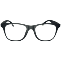 Armação para Óculos Unissex Empório Glasses Preto Fosco Clip-On EG3238 C15 51