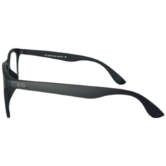 Armação para Óculos Unissex Empório Glasses Preto Fosco Clip-On EG3238 C15 51