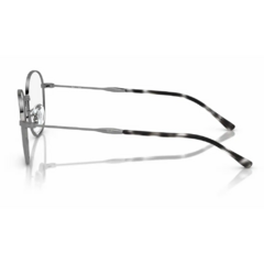 Armação para Óculos Unissex Ray-Ban Cromado Redondo RB6509 2502 53