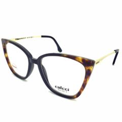 Armação para Óculos Feminino Colcci Tartaruga Clip-On C6188 AFR 57 - comprar online