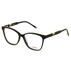 Óculos de Grau Feminino Carmim Preto Gatinho CRM41594 C1
