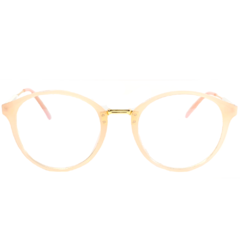 Óculos de Grau Feminino Empório Glasses Rosa Claro Redondo EG2930 C11 50