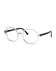 Óculos de Grau Feminino Ray-Ban Cristal Octagonal/Britt RX5472 5943 52