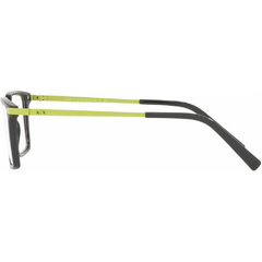 Armação para Óculos Masculino Armani Exchange Cinza Chumbo Clássico AX3077 8015 54