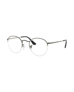 Óculos de Grau Masculino Ray-Ban Cinza Chumbo Round/Gaze RX3947V 2620 51