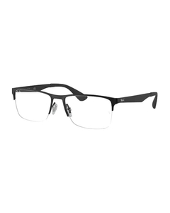 Óculos de Grau Masculino Ray-Ban Preto Clássico RX6335 2503 56