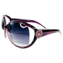 Óculos de Sol Feminino Carmim Lilás Cristal Esportivo CRM32252 63