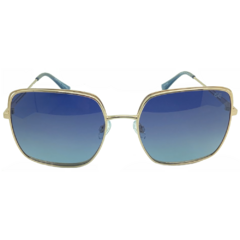 Óculos de Sol Feminino Empório Glasses Dourado Quadrado EG23006 C5 56