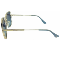 Óculos de Sol Feminino Empório Glasses Dourado Quadrado EG23006 C5 56