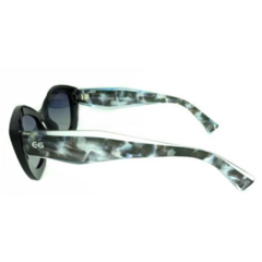 Óculos de Sol Feminino Empório Glasses Preto Cristal Gatinho EG23011 C5 51