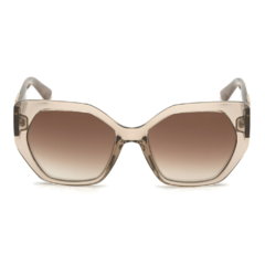 Óculos de Sol Feminino Guess Nude Cristal Gatinho GU7741 57G 57
