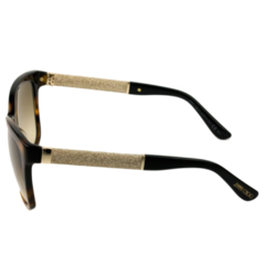 Óculos de Sol Feminino Jimmy Choo Tartaruga Quadrado CORA/S FA5JD 56