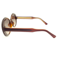 Óculos de Sol Feminino Next Marrom Degradê Redondo/Oval N82442 C3 51