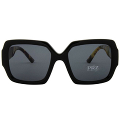 Óculos de Sol Feminino Prada Preto Quadrado SPR21X 1AB-5Z1 54