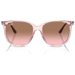 Óculos de Sol Feminino Ray-Ban Lavanda Cristal Gatinho/Redondo RB4378L 667214 54