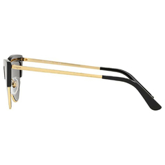 Óculos de Sol Feminino Vogue Preto/Dourado Gatinho VO5212S W4487 55