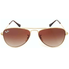 Óculos de Sol Infantil Ray-Ban Dourado Aviador RJ9506S 223/13 50
