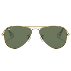 Óculos de Sol Infantil Ray-Ban Dourado Aviador RJ9506S 223/71 50