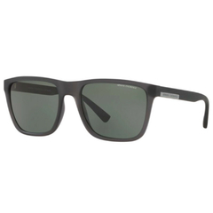 Óculos de Sol Masculino Armani Exchange Cinza Fosco Clássico AX4080SL 830571 57