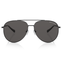 Óculos de Sol Masculino Armani Exchange Preto Aviador AX2043S 600087 62