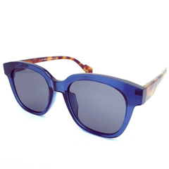 Óculos de Sol Masculino Empório Glasses Azul Cristal Quadrado EG22024 C13 21
