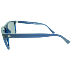 Óculos de Sol Masculino Empório Glasses Azul Fosco Quadrado EG22006 C13 56