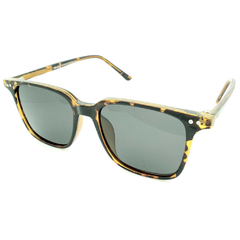 Óculos de Sol Masculino Empório Glasses Mesclado Marrom Quadrado EG22021 C17 51