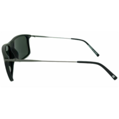 Óculos de Sol Masculino Empório Glasses Preto Fosco Quadrado EG23008 C15 57